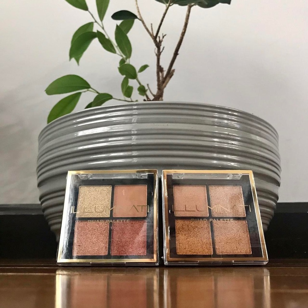 Illuminati Cosmetics Palettes in Golden Rule & Lust